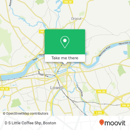 Mapa de D S Little Coffee Shp