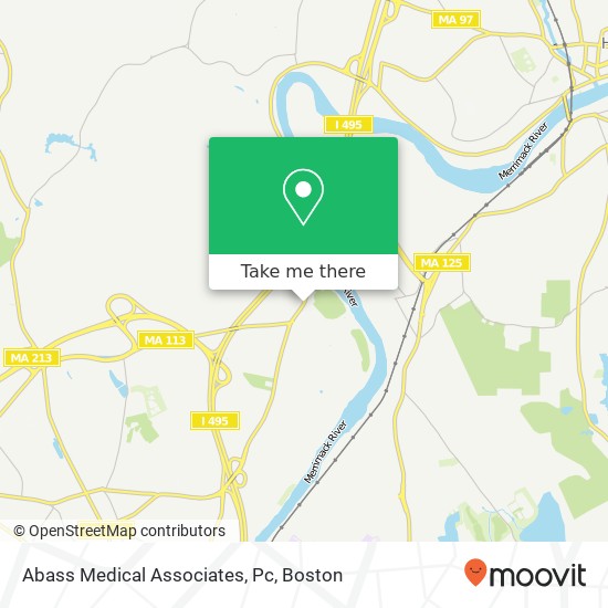 Mapa de Abass Medical Associates, Pc