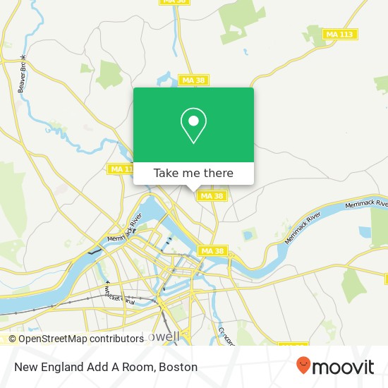 Mapa de New England Add A Room