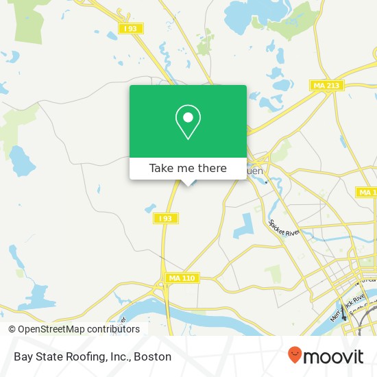 Bay State Roofing, Inc. map