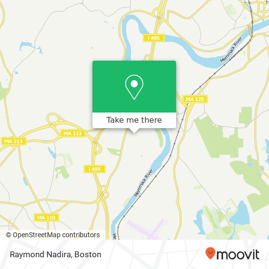 Raymond Nadira map