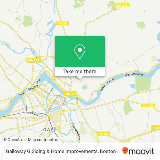 Mapa de Galloway G Siding & Home Improvements