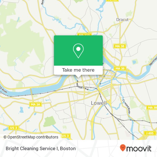 Mapa de Bright Cleaning Service I