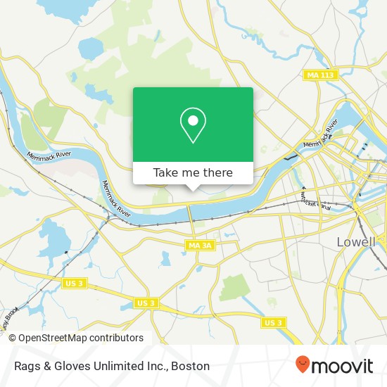 Rags & Gloves Unlimited Inc. map