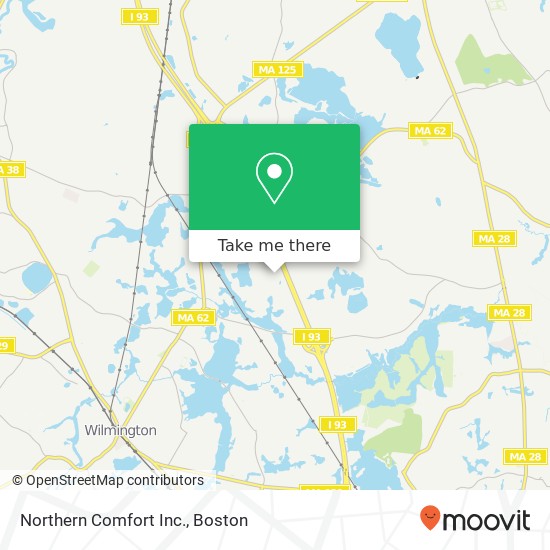 Northern Comfort Inc. map