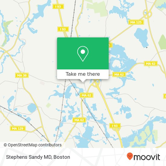 Stephens Sandy MD map