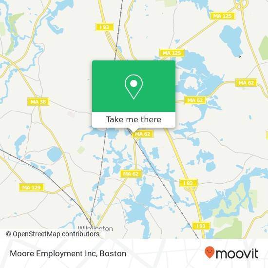 Mapa de Moore Employment Inc