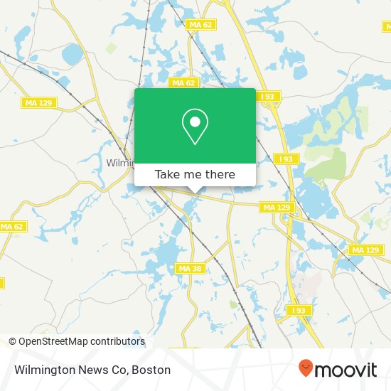 Wilmington News Co map