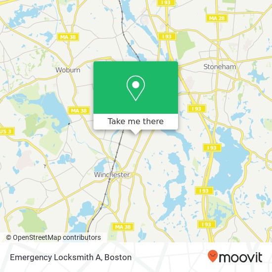 Emergency Locksmith A map