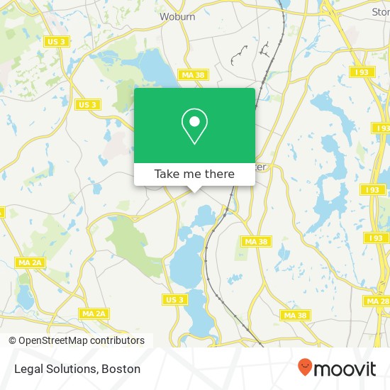 Legal Solutions map