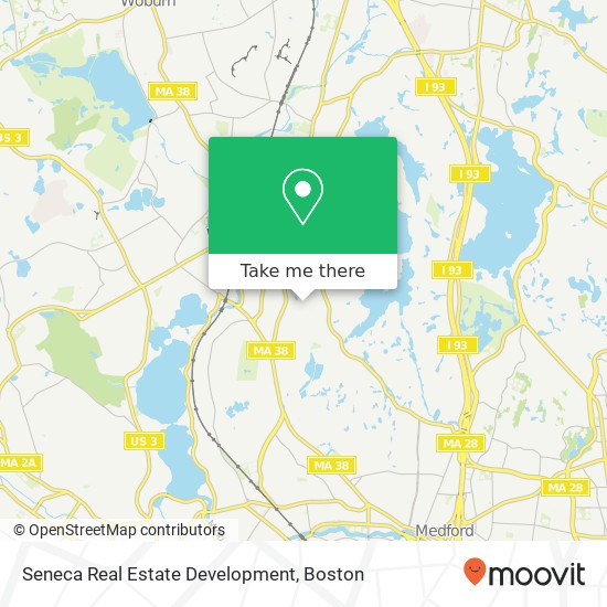 Seneca Real Estate Development map