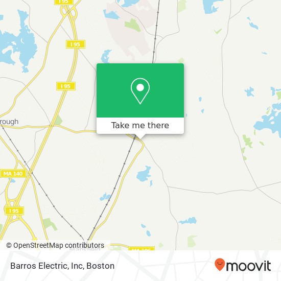 Barros Electric, Inc map