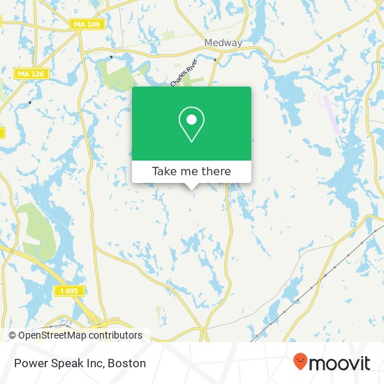 Power Speak Inc map