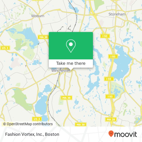 Mapa de Fashion Vortex, Inc.