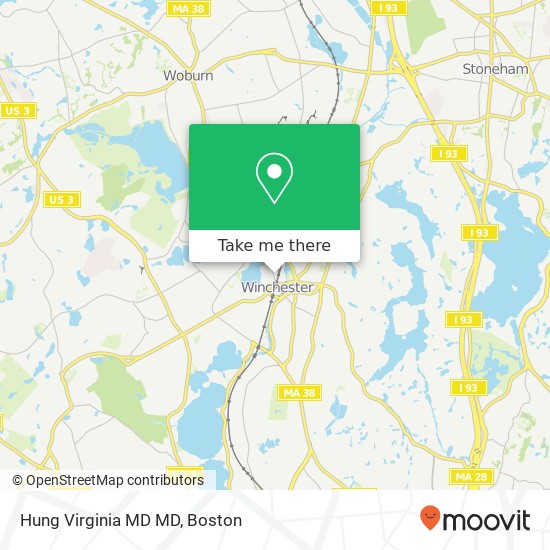 Mapa de Hung Virginia MD MD