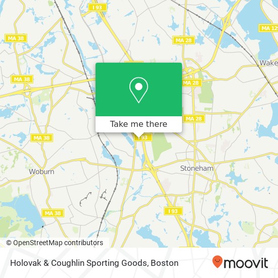 Mapa de Holovak & Coughlin Sporting Goods