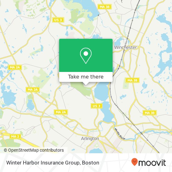 Mapa de Winter Harbor Insurance Group