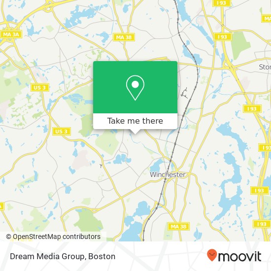 Mapa de Dream Media Group