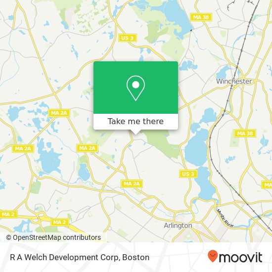 Mapa de R A Welch Development Corp