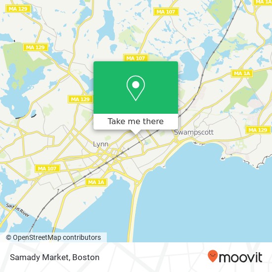 Mapa de Samady Market
