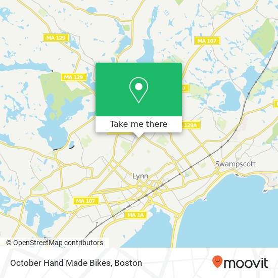 Mapa de October Hand Made Bikes