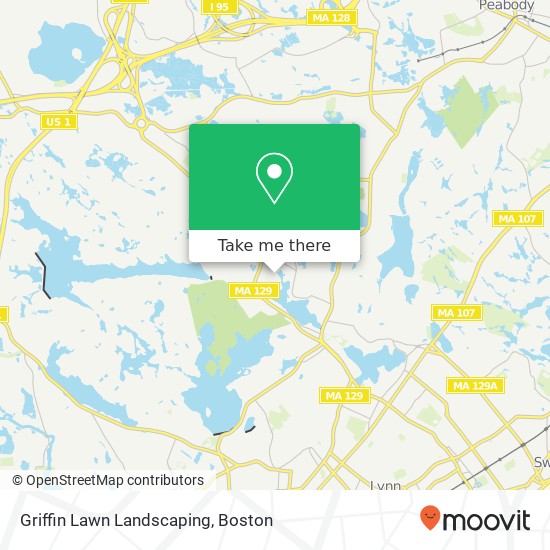 Mapa de Griffin Lawn Landscaping