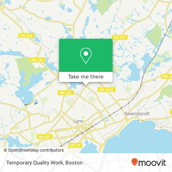 Temporary Quality Work map