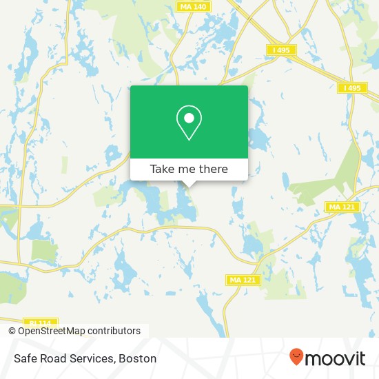 Mapa de Safe Road Services