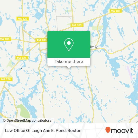 Mapa de Law Office Of Leigh Ann E. Pond