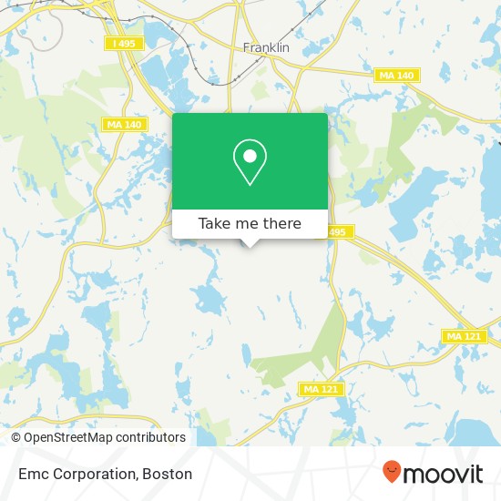 Mapa de Emc Corporation