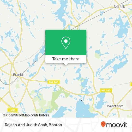 Rajesh And Judith Shah map