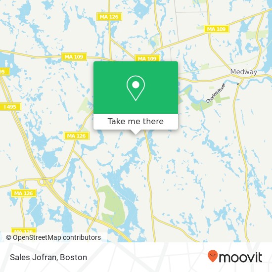 Sales Jofran map