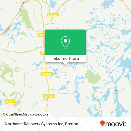 Northeast Recovery Systems Inc map