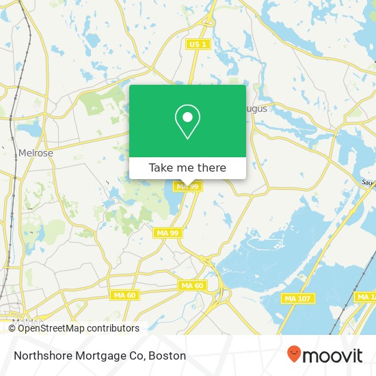 Mapa de Northshore Mortgage Co