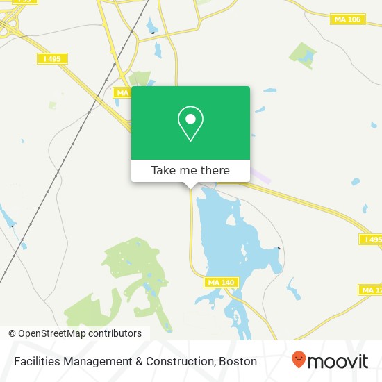 Facilities Management & Construction map