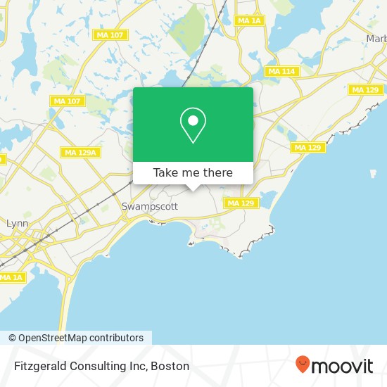 Mapa de Fitzgerald Consulting Inc