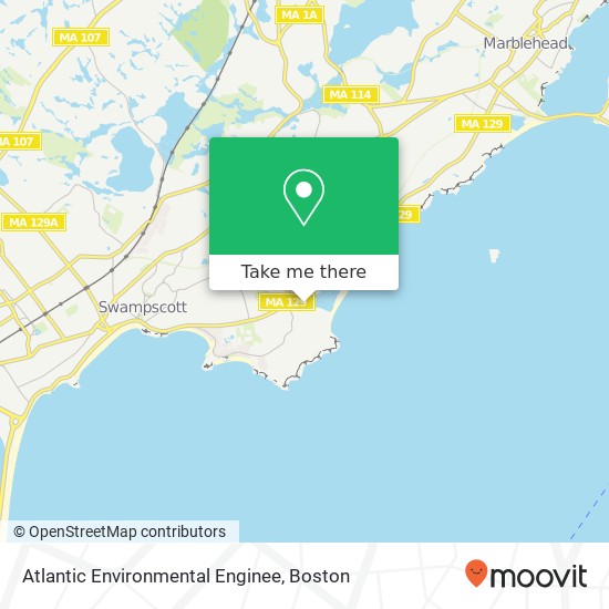 Atlantic Environmental Enginee map