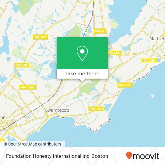 Foundation Honesty International Inc map