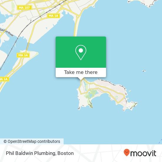 Phil Baldwin Plumbing map