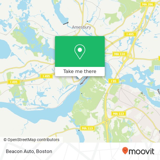 Beacon Auto map