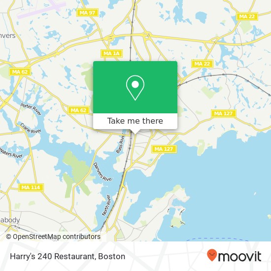 Harry's 240 Restaurant map