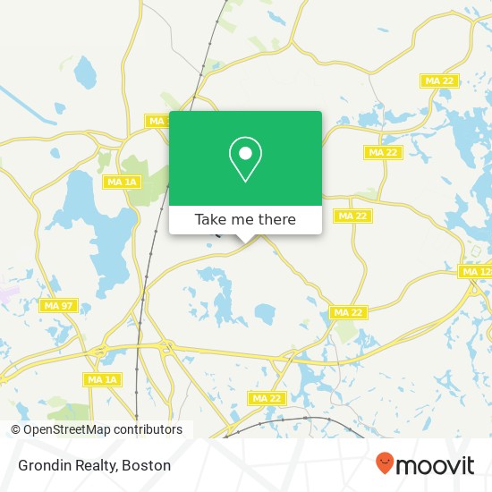 Grondin Realty map