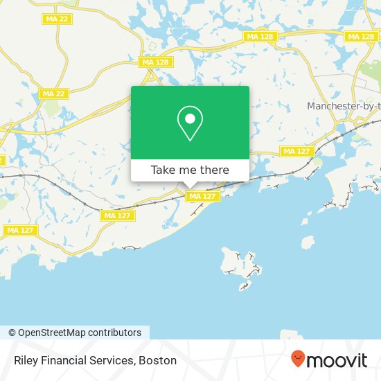 Mapa de Riley Financial Services