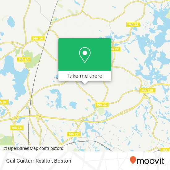 Gail Guittarr Realtor map