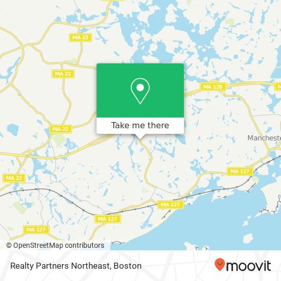 Mapa de Realty Partners Northeast