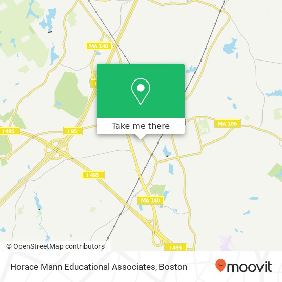 Horace Mann Educational Associates map