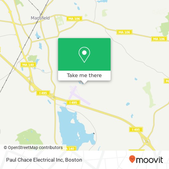 Mapa de Paul Chace Electrical Inc