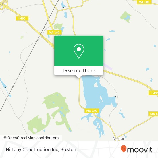 Mapa de Nittany Construction Inc