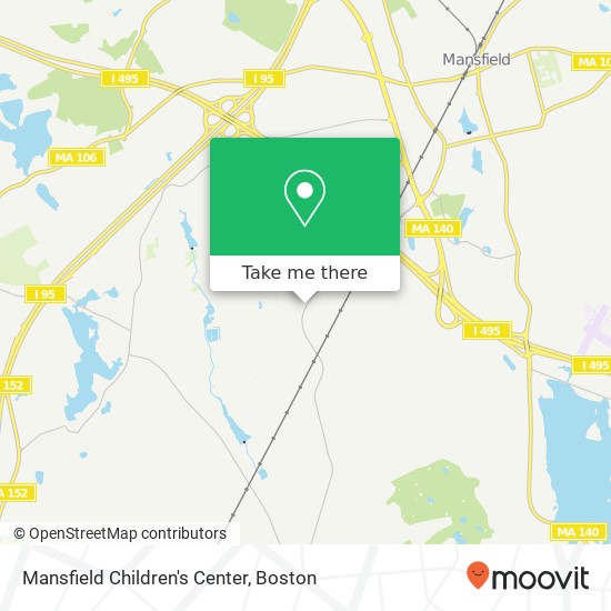 Mapa de Mansfield Children's Center