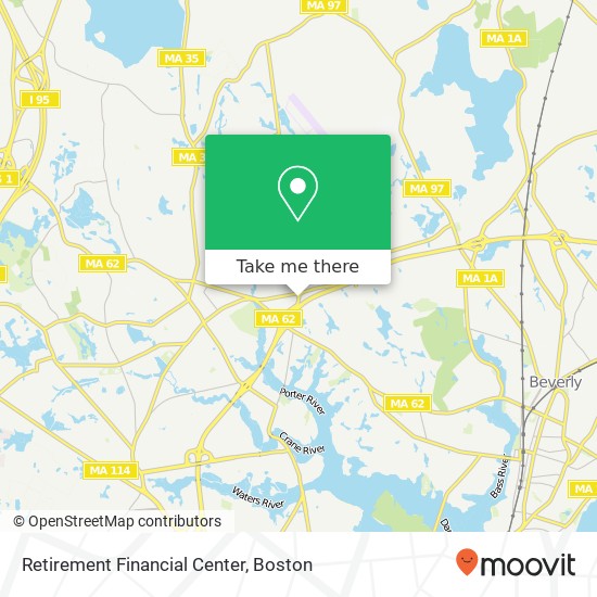 Mapa de Retirement Financial Center